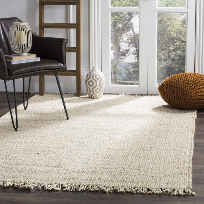 Breakwater Bay Fitzwater Handmade Jute/Sisal Ivory Rug & Reviews Wayfair